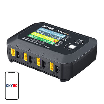 Wielofunkcyjna inteligentna ładowarka SkyRC Q100neo AC/DC