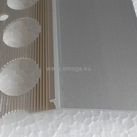 Profil aluminiowy balkonowy okapnikowy 85mm 2,5m srebro