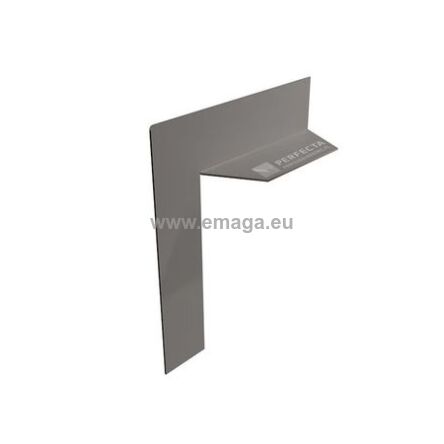 Odbojnik ZKB 95/27 (komplet lewy/prawy) do profila PKB 95/27 szary RAL9006