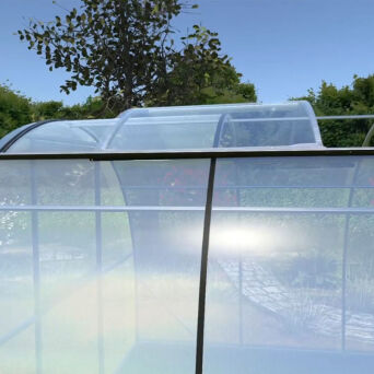 Okno dachowe 65x200cm rozsuwane do szklarni Elite