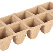 Rozsadniki torfowe małe (2x5 otworów) 22 x 8.5 x 5.5 cm,10 sztuk - 4