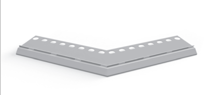 Narożnik aluminiowy zewnętrzny 135° do AKDOK