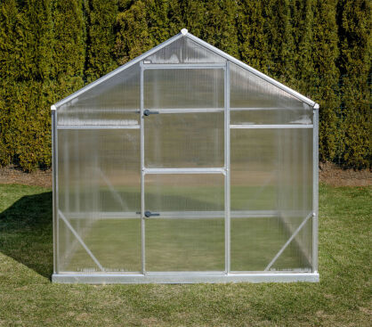 Szklarnia Sanus L-11 wymiar 2,2x5m H=2,10m 11m2 poliwęglan 6mm