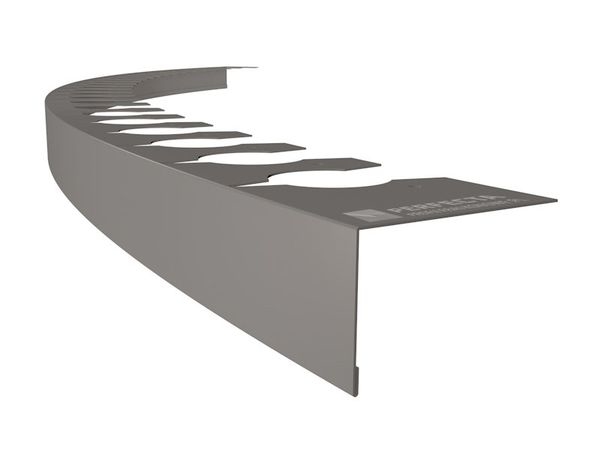 Profil łukowy balkonowy okapowy PK55 flex H=55mm L=2m do gięcia