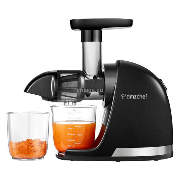 Wyciskarka wolnoobrotowa AMZCHEF 1501-BK-SM (czarny)