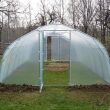 Tunel foliowy metalowy (ocynk) 840x385x205 cm z folią 5-sezonową UV-5 - 2