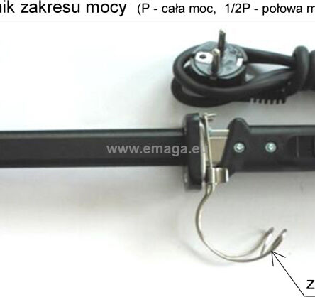 Nóż termiczny do cięcia styropianu 25cm 