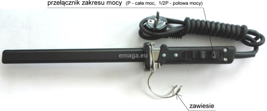 Nóż termiczny do cięcia styropianu 25cm 
