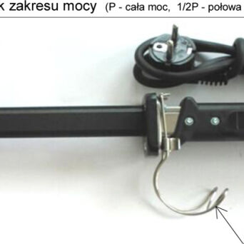 Nóż termiczny do cięcia styropianu 25cm 