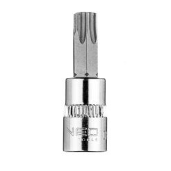 Końcówka TORX TX40 na nasadce 1/4", krótka, 37 mm