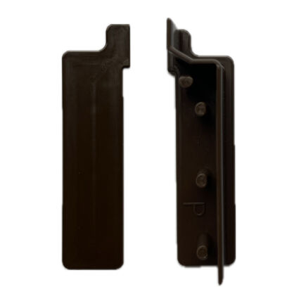 Odbojnik do profilu okapowego FLEXI/PRIAMY brąz RAL8028