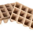 Rozsadniki torfowe małe (3x4 otwory) 16 x 12 x 4.5 cm, 5 sztuk - 4