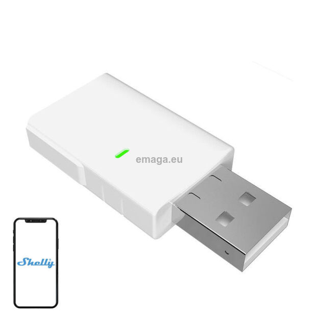 Bramka BLE-Wi-Fi SHELLY BLU Gateway USB-A