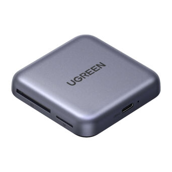 Czytnik kart UGREEN CM898 USB-C SD/microSD (czarny)