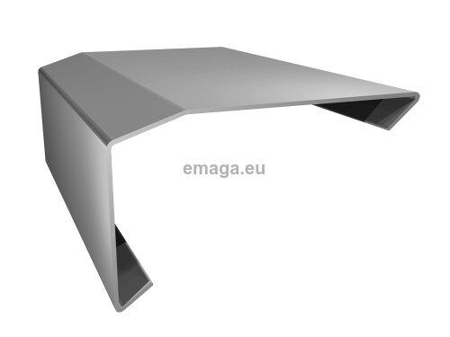 L301 łącznik balkonowy grafitowy RAL 7024