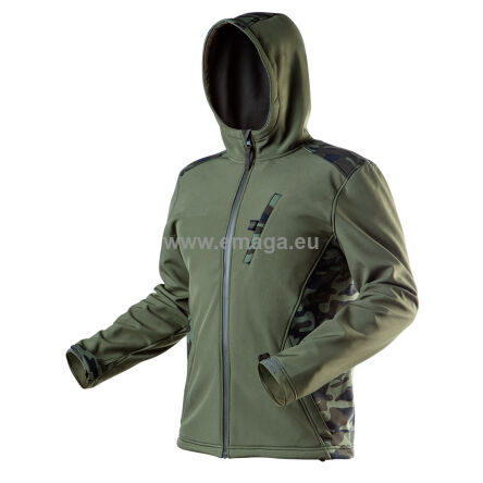 Kurtka softshell CAMO, rozmiar S