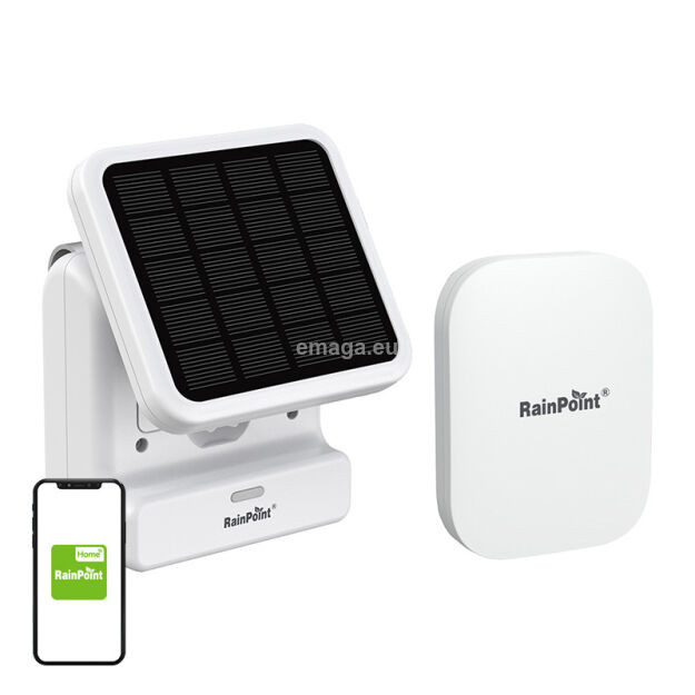 Zestaw nawadniania solarny RAINPOINT z bramką