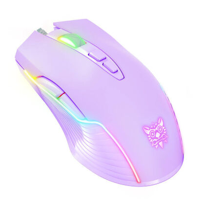 Mysz gamingowa ONIKUMA CW905 RGB (fioletowa)