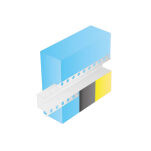 Listwa do boniowania 10x10mm H=1cm 3mb 20szt. - 2