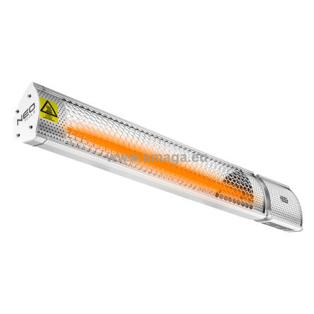 Promiennik 2000W, IP55, element grzejny golden halogen lamp, pilot, regulacja mocy 2 poziomy