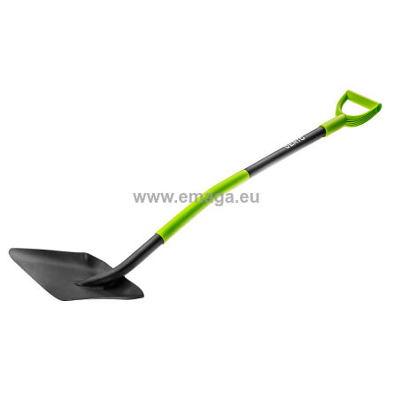 Łopata, metalowy trzonek, plastikowy uchwyt