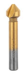 Wiertła fazujące stożkowe pogłębiacze 6.3-20.5 mm, zestaw 6 szt. - 5