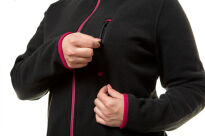 Bluza polarowa damska, czarna, rozmiar XL - 5