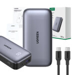 Powerbank UGREEN Nexode PB502 10000mAh 30W USB USB-C (czarny) - 3