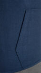 Bluza rozpinana z kapturem COMFORT, granatowa, rozmiar XXXL - 6