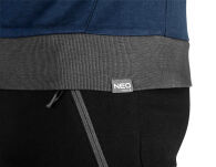 Bluza rozpinana z kapturem COMFORT, granatowa, rozmiar XXXL - 7