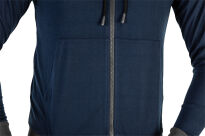 Bluza rozpinana z kapturem COMFORT, granatowa, rozmiar XXXL - 8