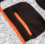 Bluza dziana wzmacniana tkaniną softshell, rozmiar XL - 2