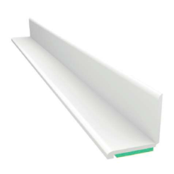 Kątownik biały z pianką samoprzylepną jednostronny 15x15mm L=50mb 