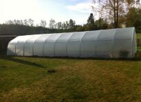 Tunel foliowy metalowy (ocynk) 12x3,85x2,05 m z folią 5-sezonową UV-5 - 2