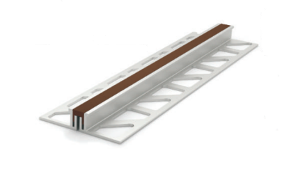 Listwa aluminiowa dylatacyjna do płytek 15mm 2,5m beż
