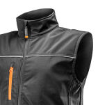 Bezrękawnik roboczy softshell, rozmiar S - 5