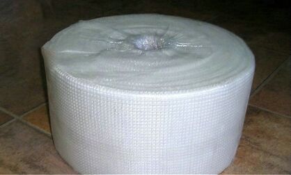 Siatka z włókna szklanego w kręgach