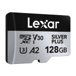 Zestaw 2 kart pamięci Lexar High-Performance Silver Plus microSDXC 2x128GB + adapter - 3