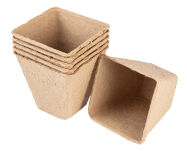 Rozsadniki torfowe: 8 x 8 x 7.8 cm, 18 sztuk - 2
