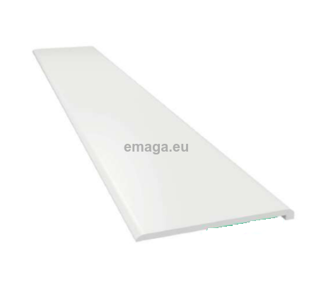 Listwa okienna maskująca biała bez pianki samoprzylepnej i uszczelki PCV B=30 mm gr. C=2.5 mm L=3mb pakiet 10szt.
