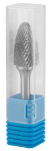 Frez do metalu HM, typ F (ostrołukowy zaokrąglony), 14 x 25 mm, trzpień 6 x 45 mm - 2