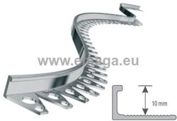 Profil aluminiowy podłogowy łukowy 10mm 3mb