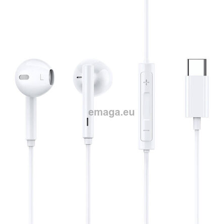 Słuchawki przewodowe MCDODO HP-7500 USB-C (białe)