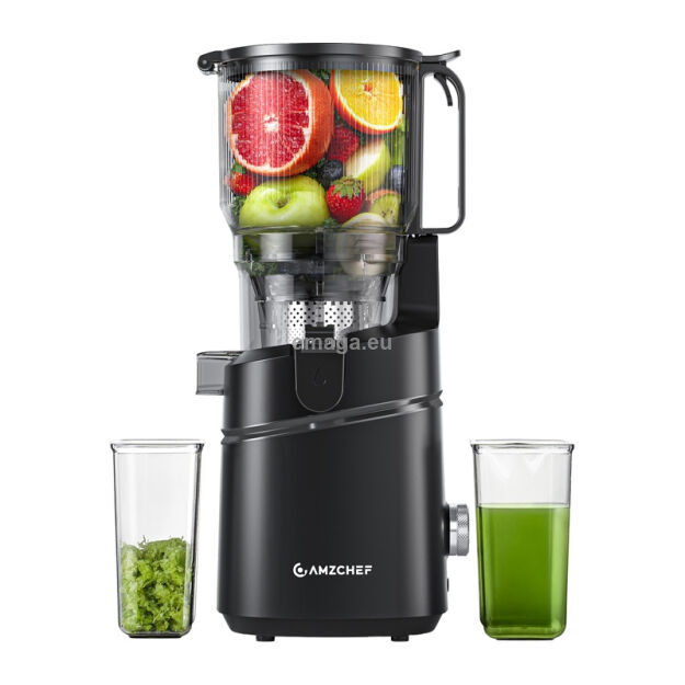 Wyciskarka wolnoobrotowa AMZCHEF SJ-036CBK (czarna)