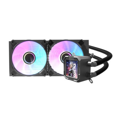 Chłodzenie wodne CPU DARKFLASH DV240S 120mm (czarne)