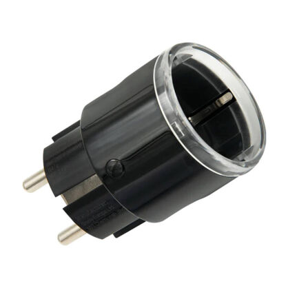 Gniazdko inteligentne SHELLY Plug S MTR Gen3 12A (czarne)