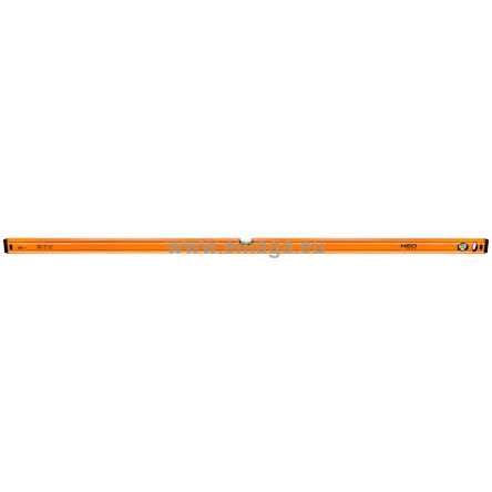 Poziomnica aluminiowa 150 cm, 2 libelle