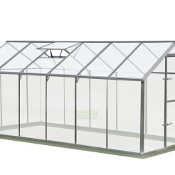 Szklarnia aluminiowa 2,30 x 4,48m Gutta Gartentec F6 z poliwęglanu 6mm