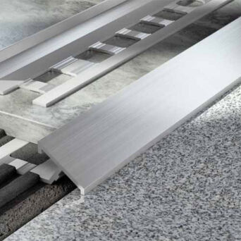 Profil aluminiowy najazdowy ukośny H=10mm L=2,5m pakiet 10szt.