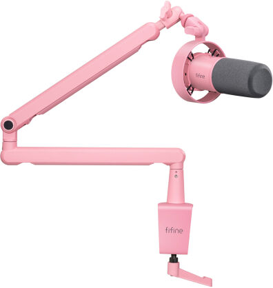 Mikrofon dynamiczny Fifine T688P (różowy)